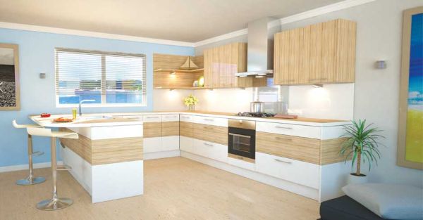 Fabulous kitchen employs neutral shades