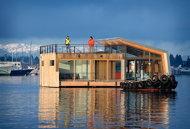 Floating home in Seattle