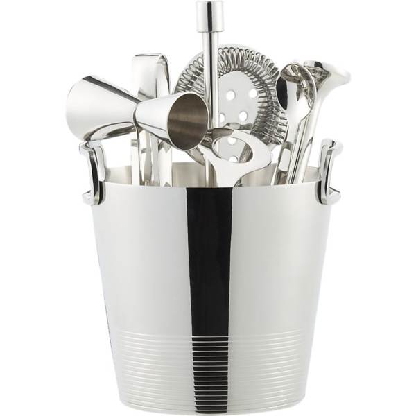 Ice bucket with bar tools