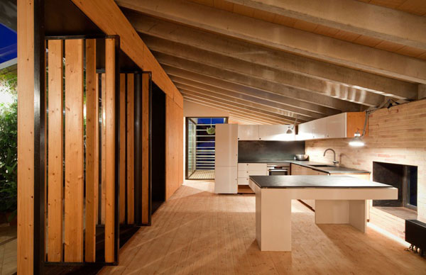 Modern wood kitchen  (1)