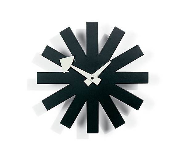 Nelson Asterisk Clock