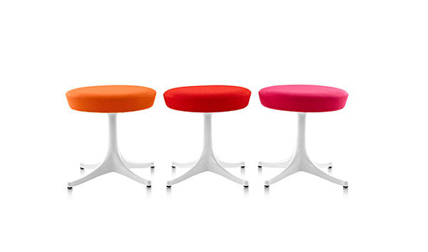 Nelson pedestal stools