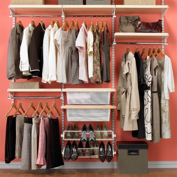 Organized closet