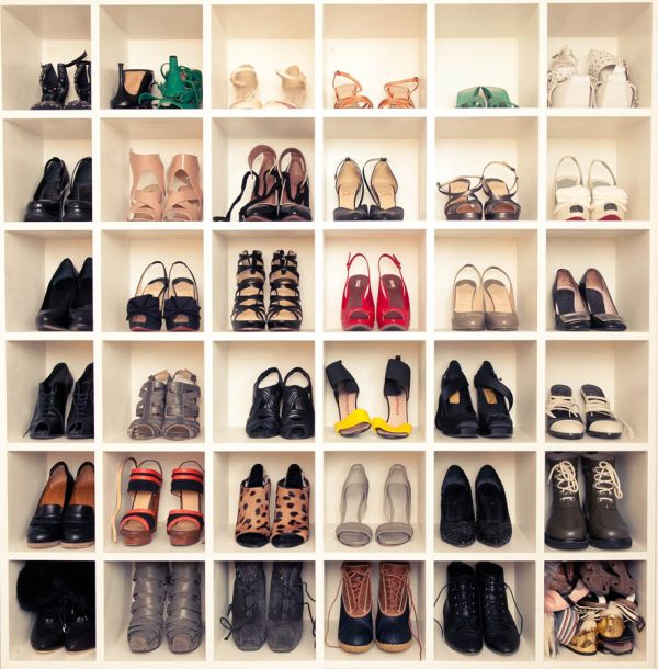 Shoes, shoes, and more shoes. This is the perfect design for your entire shoe collection.