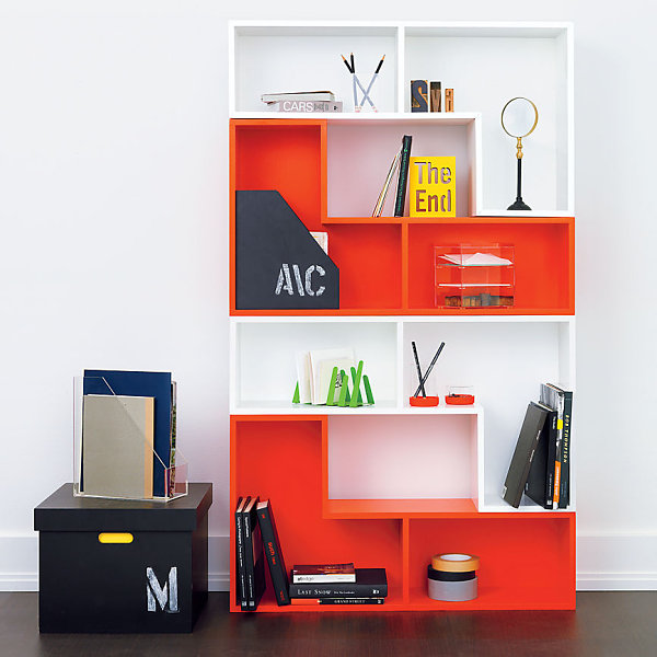 Vivid modular shelf