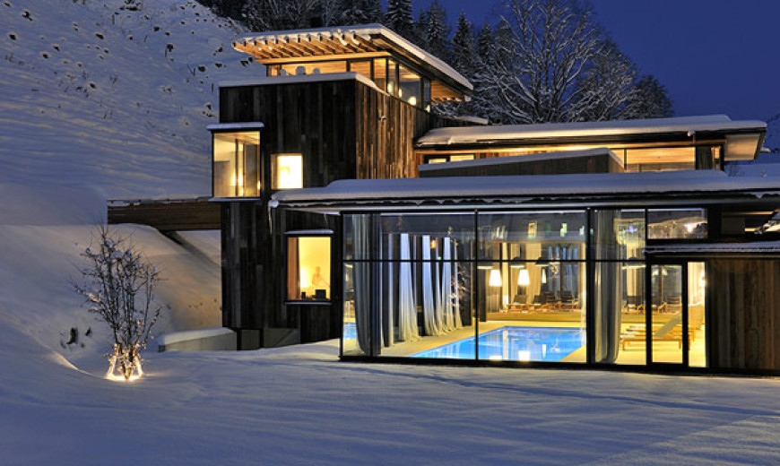 Wiesergut Design Hotel: Modern Minimalism Amidst Majestic Austrian Ski Slopes