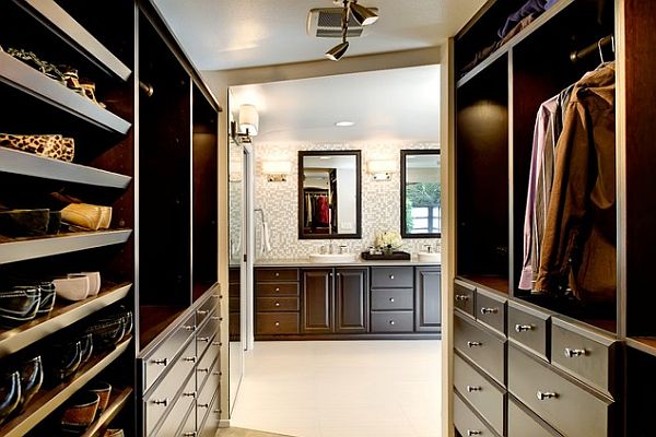 beautiful closet organization for winter