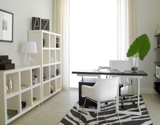 bright home office