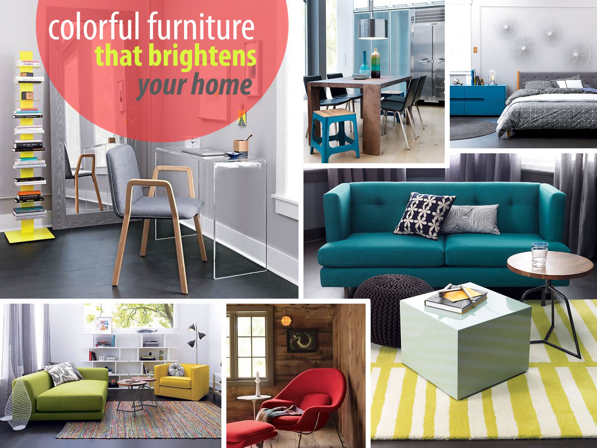 colorful bright furniture