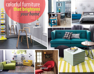 New Colorful Furniture Finds to Brighten Your Home