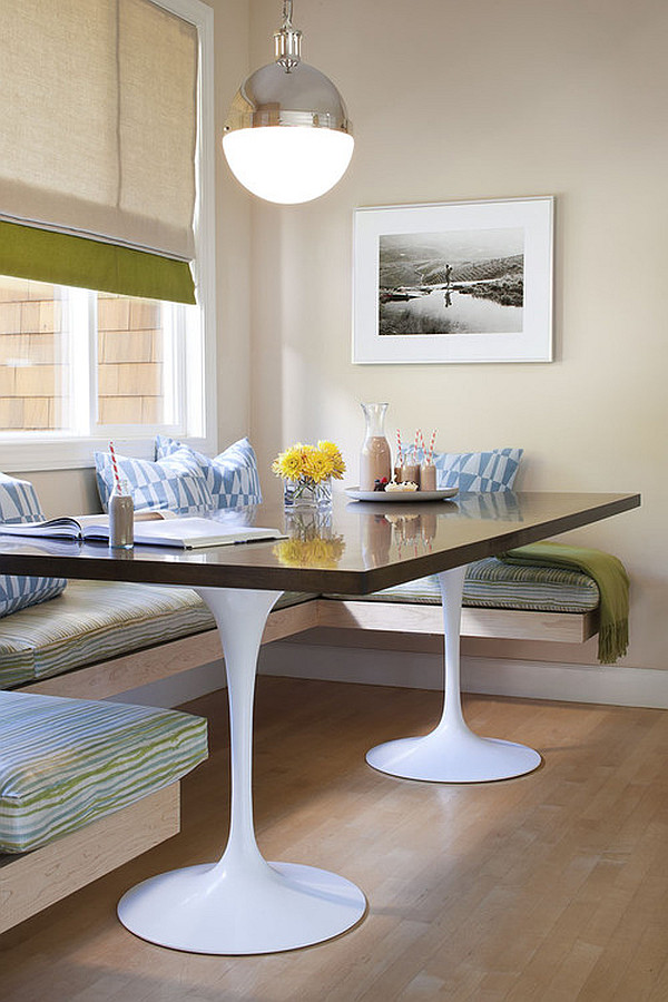 Kitchen table with modern feel