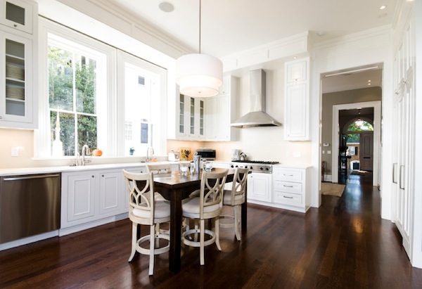 kitchen white cabinetry