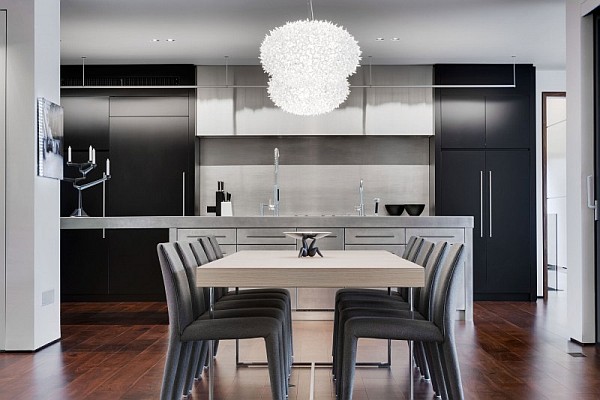 modern elegant kitchen table - montreal