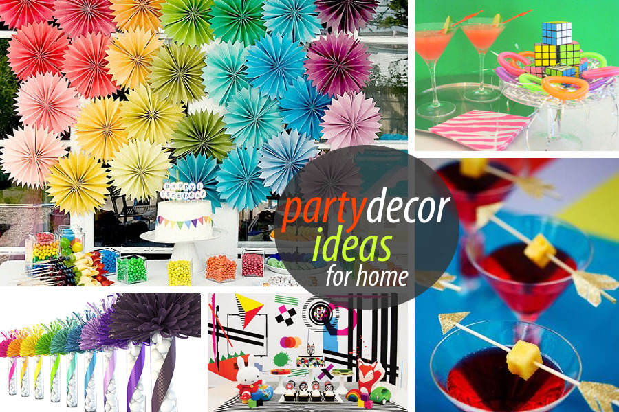 party decor ideas for home