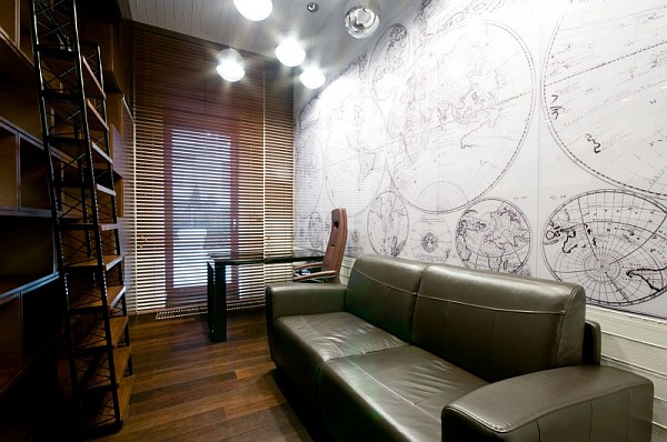 space-inspired home office design idea