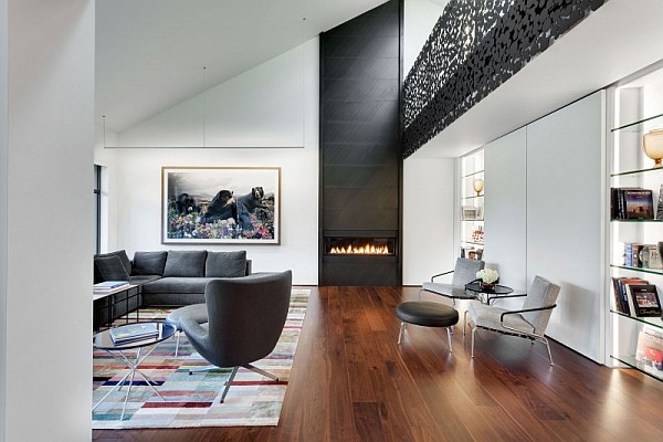 ultra modern living room - canada