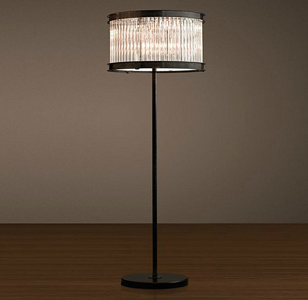 Art Deco-style lamp