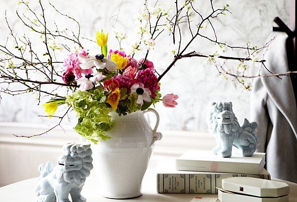 Branches and flowers