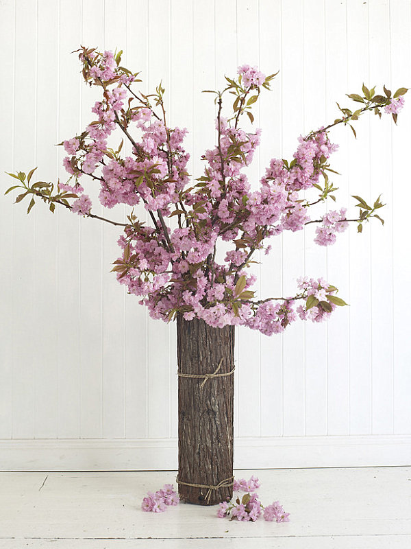 Cherry blossom floral arrangement