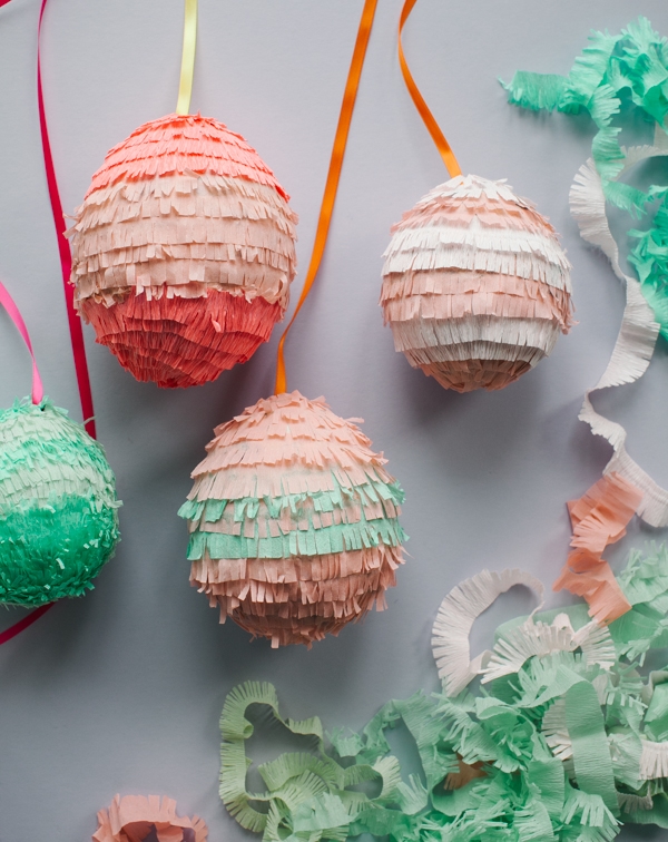 Easter egg pinatas