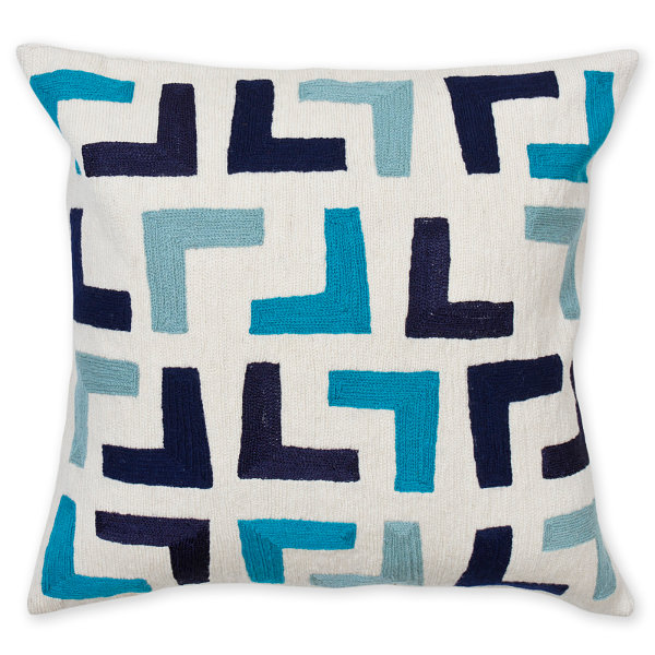 Geometric pillow by Jonathan Adler