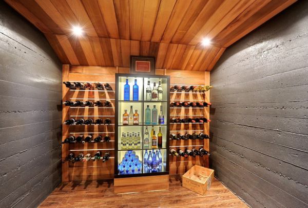 Gorgeous glass door refrigeration system perfect for the modern wine cellar