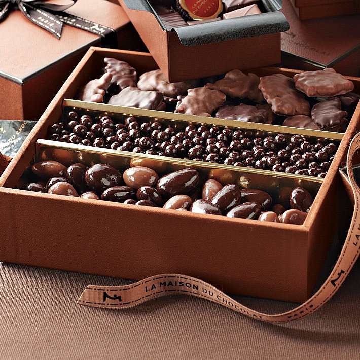 Gourmet chocolate gift set
