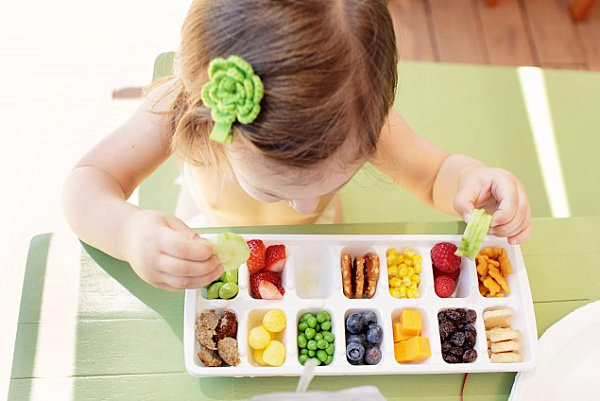 Ice cube tray serving idea