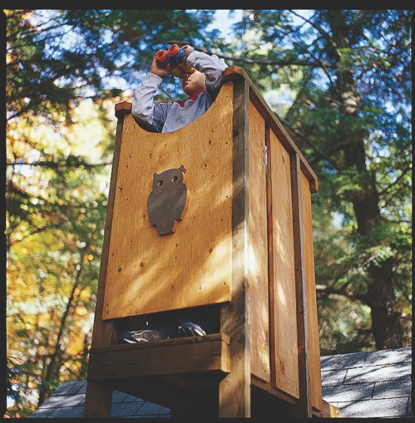 Look out tower for a treehouse