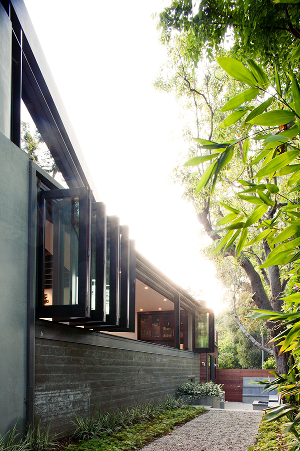 Los Angeles Residence - inner garden