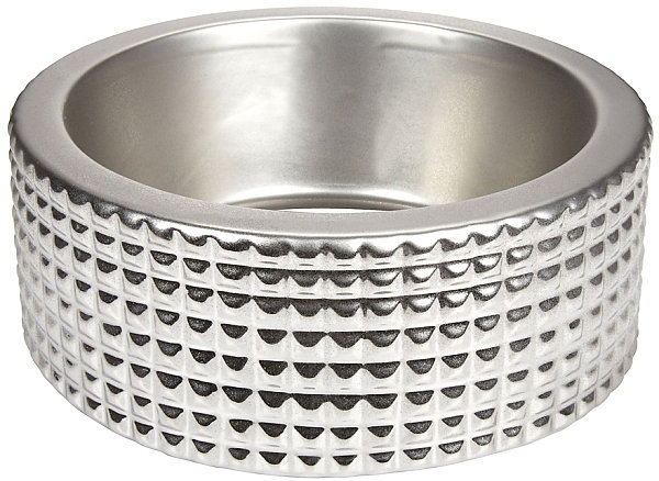 Metal pet dish