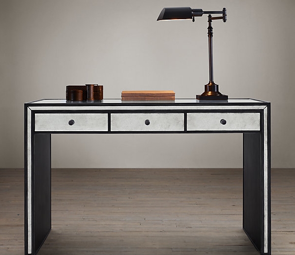 Mirrored Deco desk