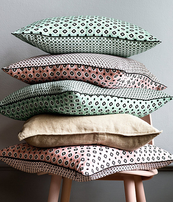 Patterned cushion covers from H & M