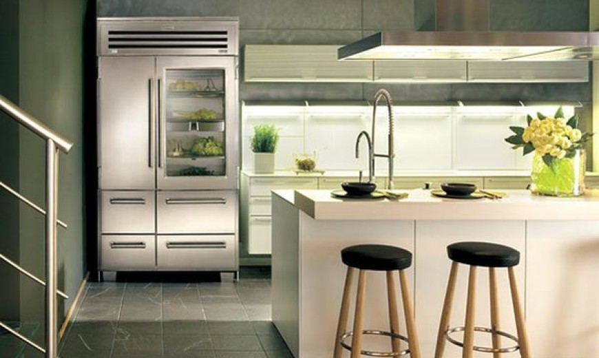 Glass Door Refrigerators: Ideas for a Transparently Brilliant Home