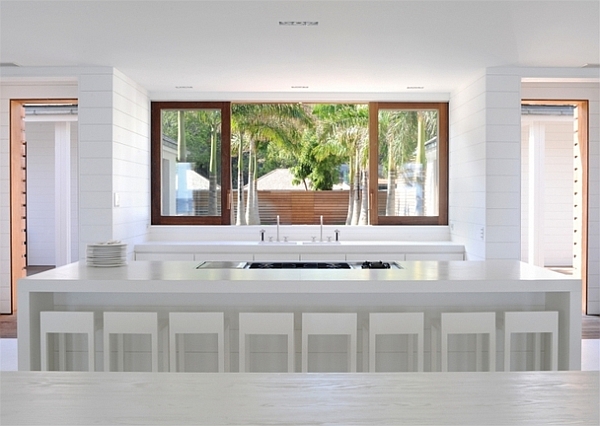 all white kitchen design