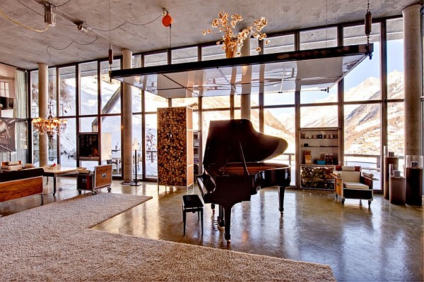 beautiful Swiss loft