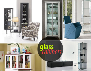 Glass Cabinets for a Chic Display