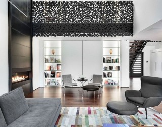 Classy Contemporary Residence With Cool Accents of Grey