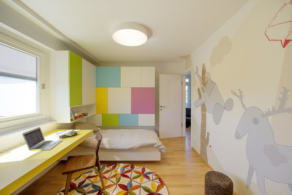 colorful kids bedroom design