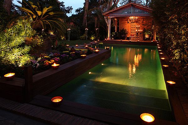 garden lights for the pool