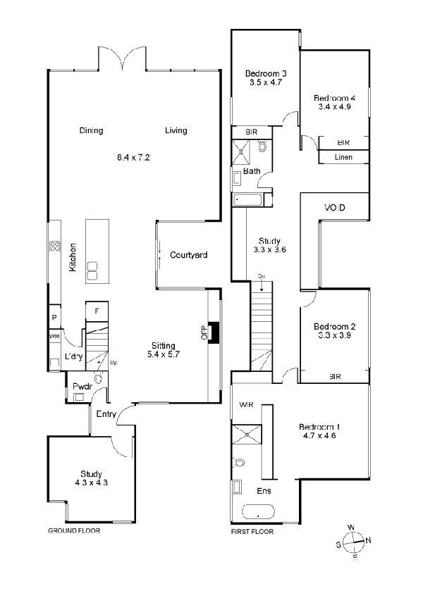 melbourne home 14 - house plans