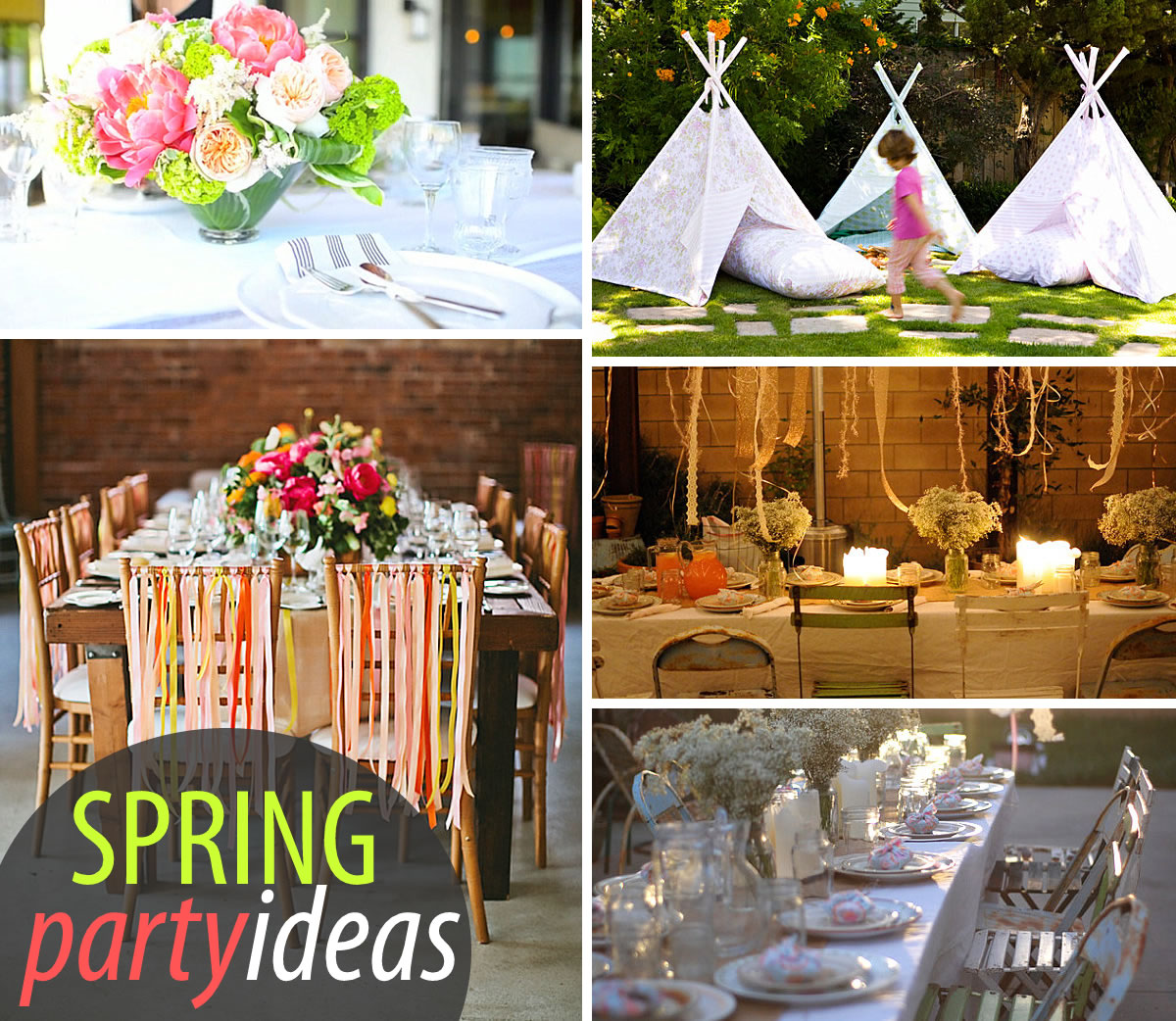 20 Colorful Spring Party Ideas