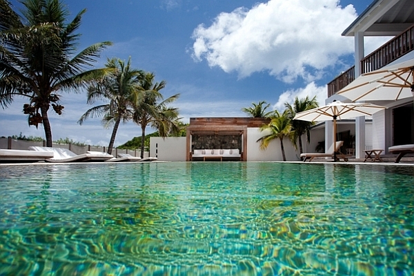 private pool villa in the caribbean