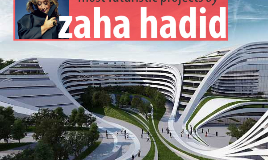 15 Most Futuristic Architecture Projects of Zaha Hadid