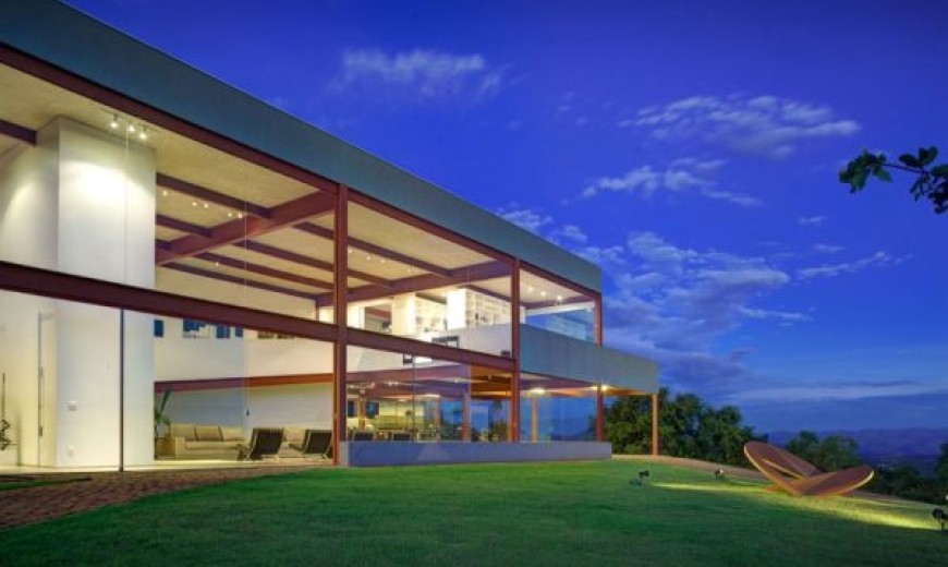 Contemporary Brazilian Home Promises Spectacular View And A Stunning Art Gallery