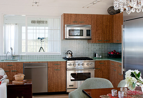 Bio-glass kitchen counters