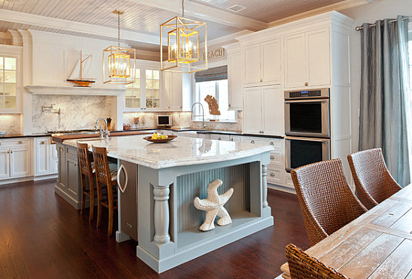 Crisp kitchen with abundant counter space