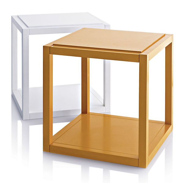 Cube-style side table