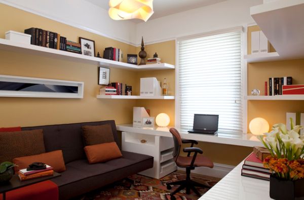 15 Corner Wall Shelf Ideas To Maximize, Living Room Wall Shelves Ideas