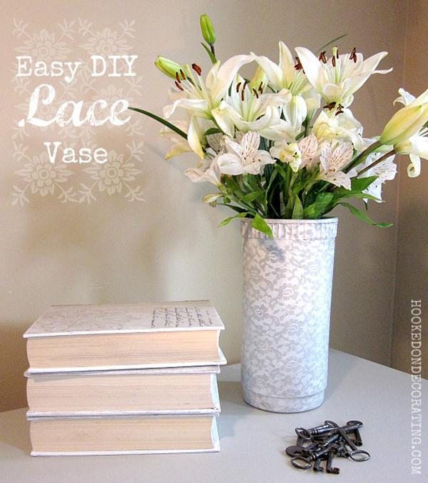 DIY Flower Vases That Are Chic & Fancy